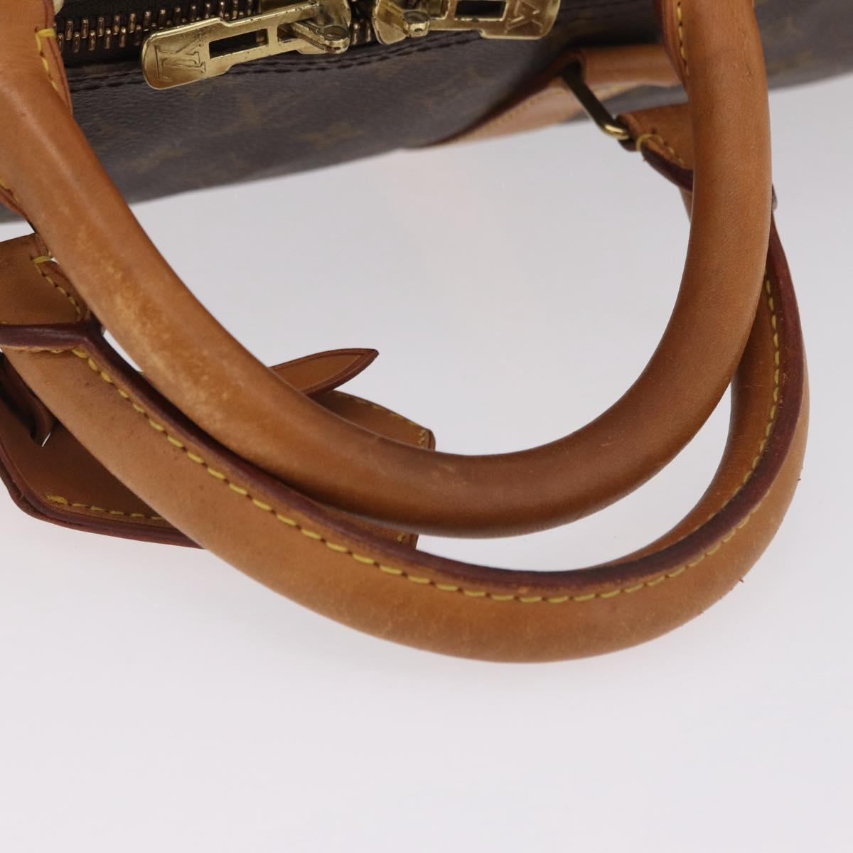 LOUIS VUITTON Monogram Keepall 60 Boston Bag M41422 LV Auth ka6571