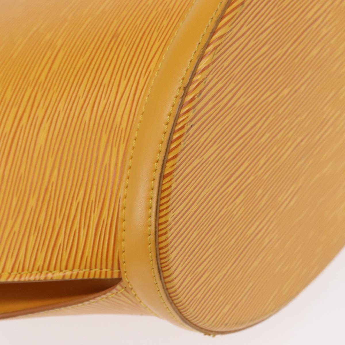 LOUIS VUITTON Epi Saint Jacques Shopping Shoulder Bag Yellow M52269 Auth ka660