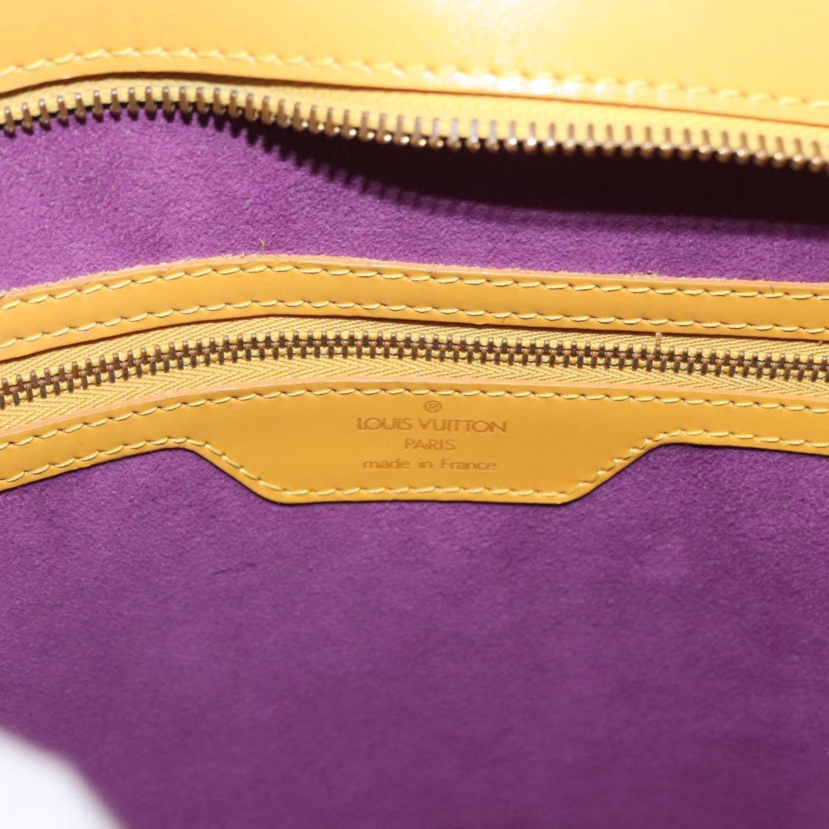 LOUIS VUITTON Epi Saint Jacques Shopping Shoulder Bag Yellow M52269 Auth ka660