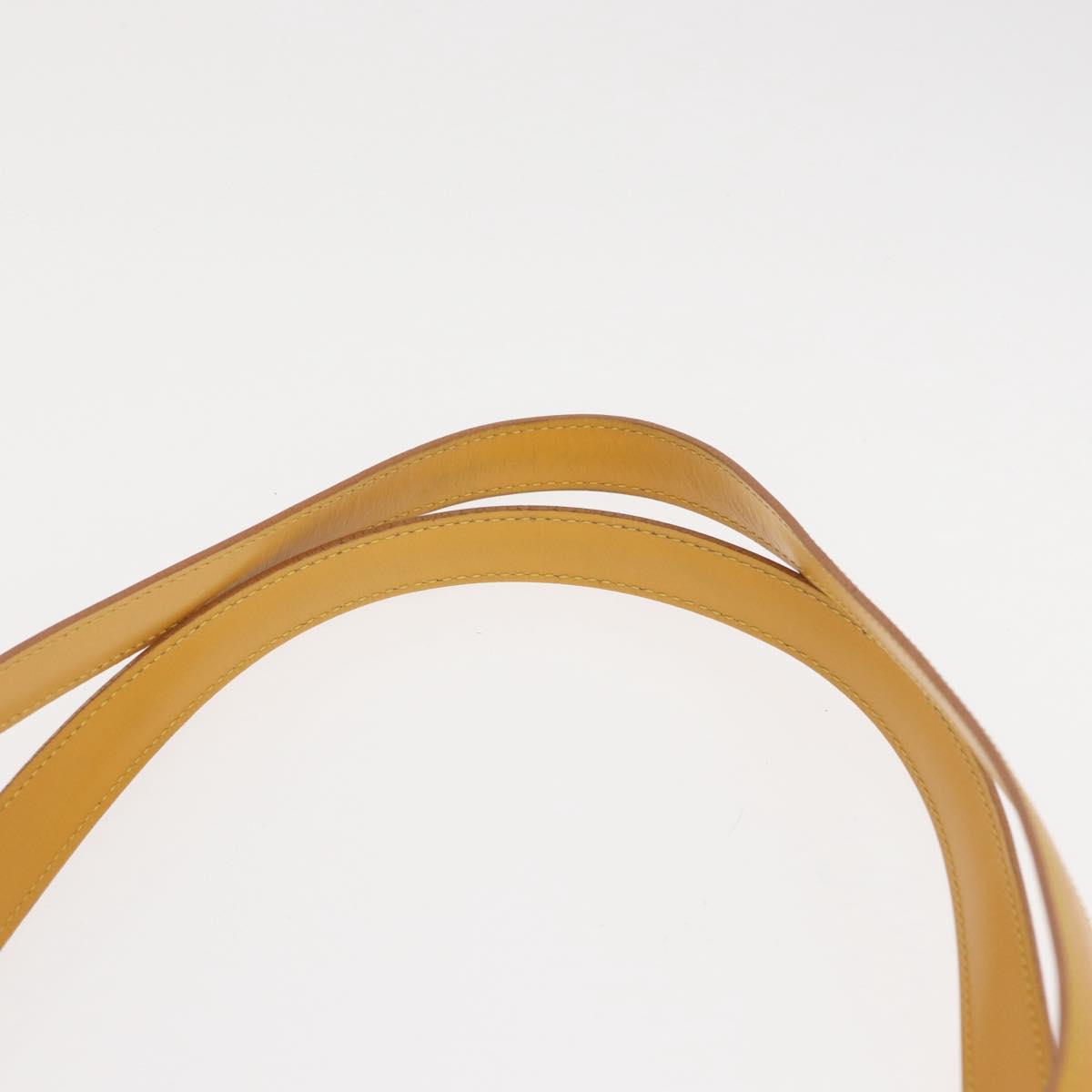 LOUIS VUITTON Epi Saint Jacques Shopping Shoulder Bag Yellow M52269 Auth ka660