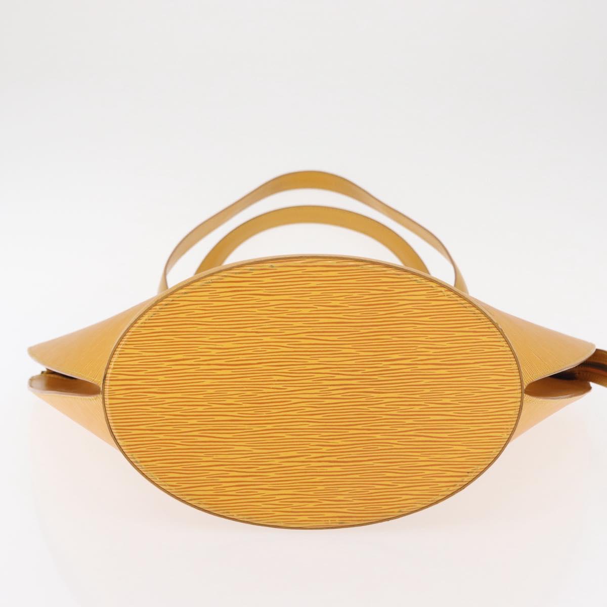 LOUIS VUITTON Epi Saint Jacques Shopping Shoulder Bag Yellow M52269 Auth ka660