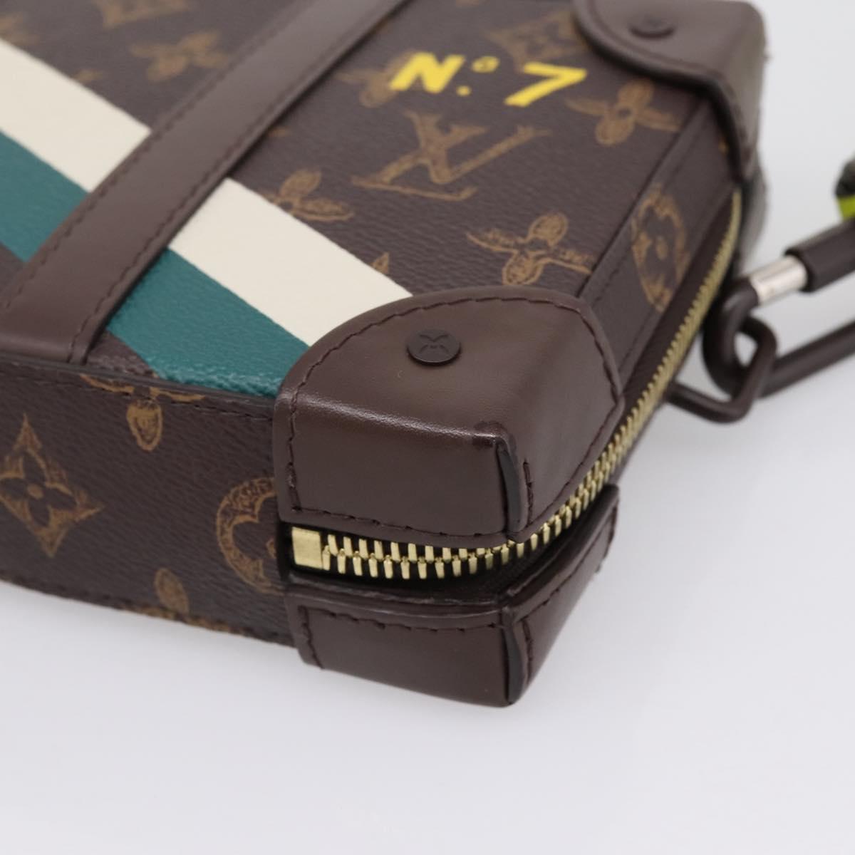 LOUIS VUITTON Monogram Soft Trunk Wallet Shoulder Bag M81246 LV Auth ka6604M