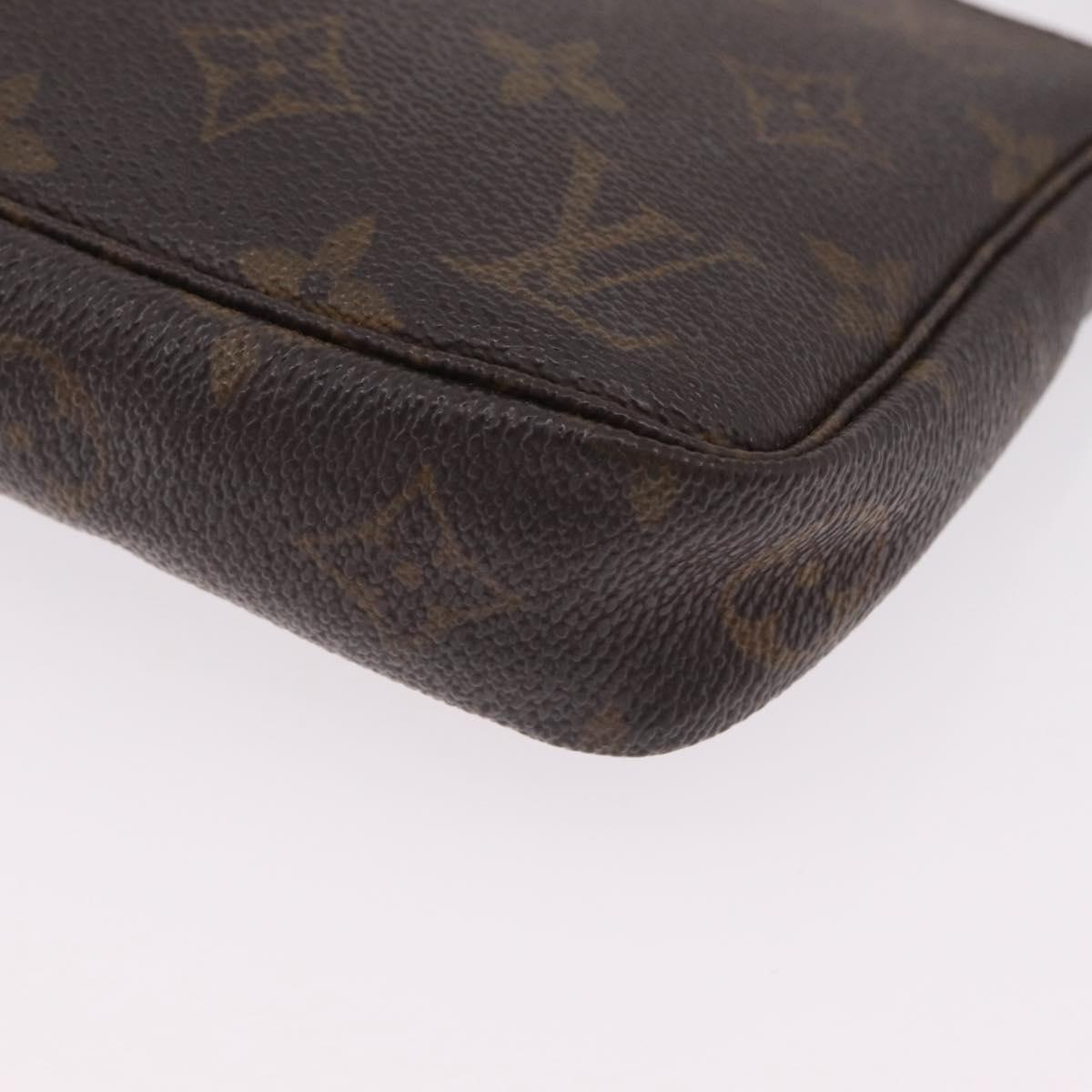 LOUIS VUITTON Monogram Pochette Accessoires Pouch M51980 LV Auth ka6608