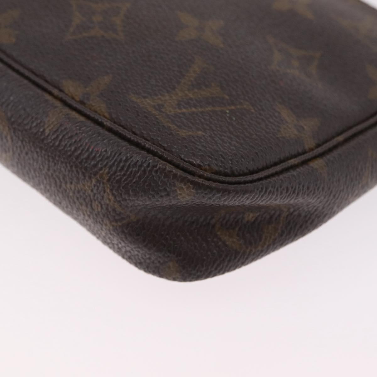 LOUIS VUITTON Monogram Pochette Accessoires Pouch M51980 LV Auth ka6608