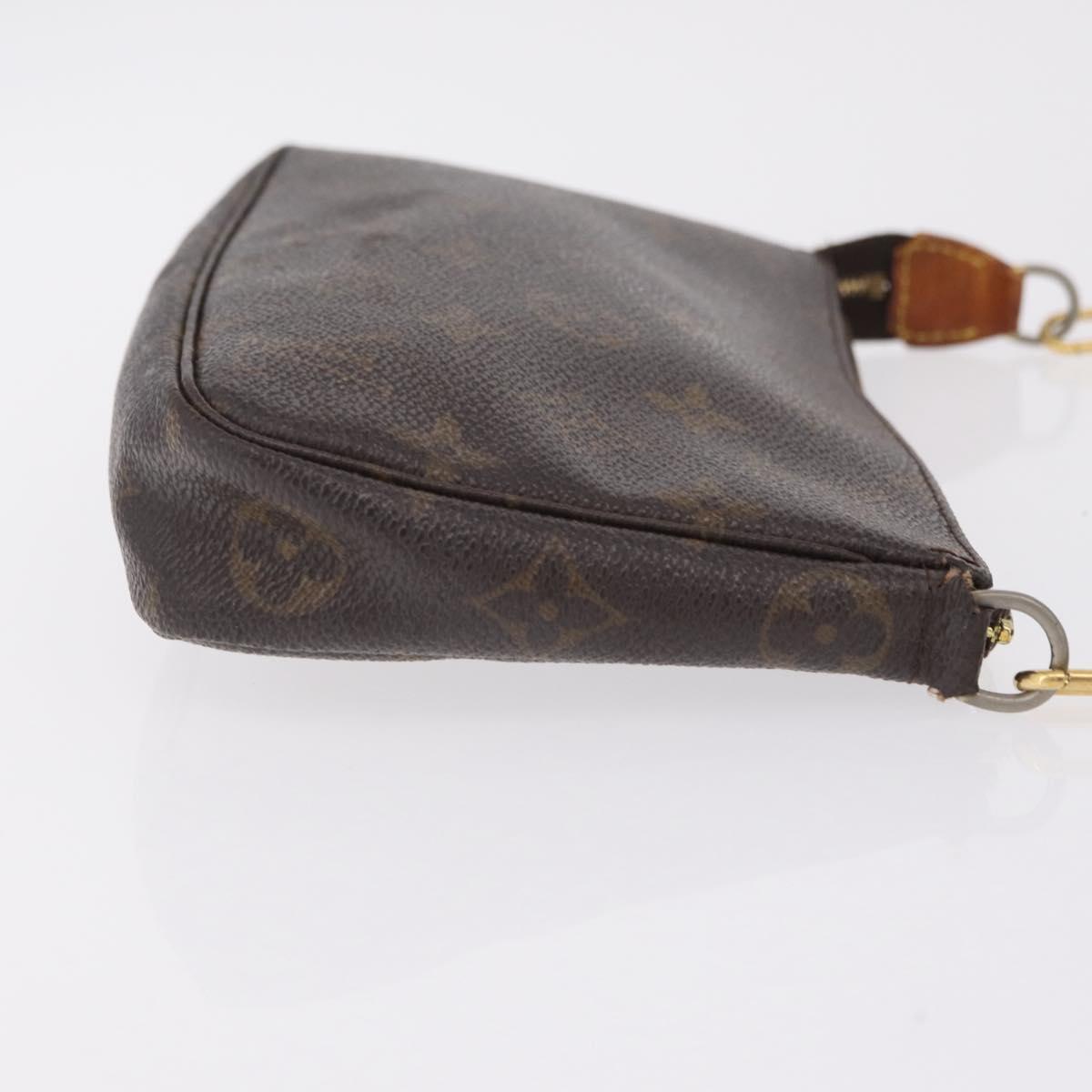 LOUIS VUITTON Monogram Pochette Accessoires Pouch M51980 LV Auth ka6608