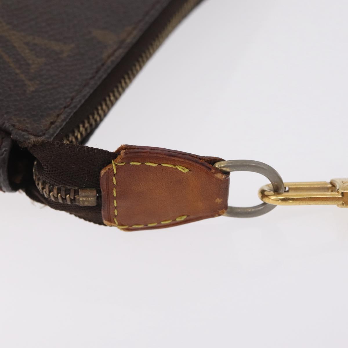 LOUIS VUITTON Monogram Pochette Accessoires Pouch M51980 LV Auth ka6608
