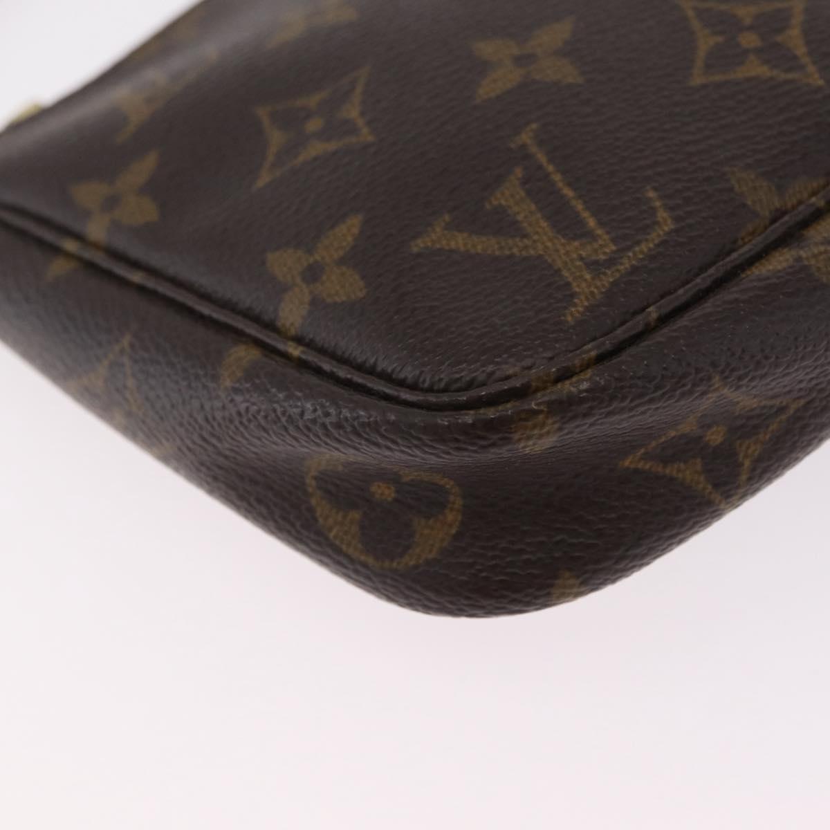 LOUIS VUITTON Monogram Pochette Accessoires Pouch M51980 LV Auth ka6612