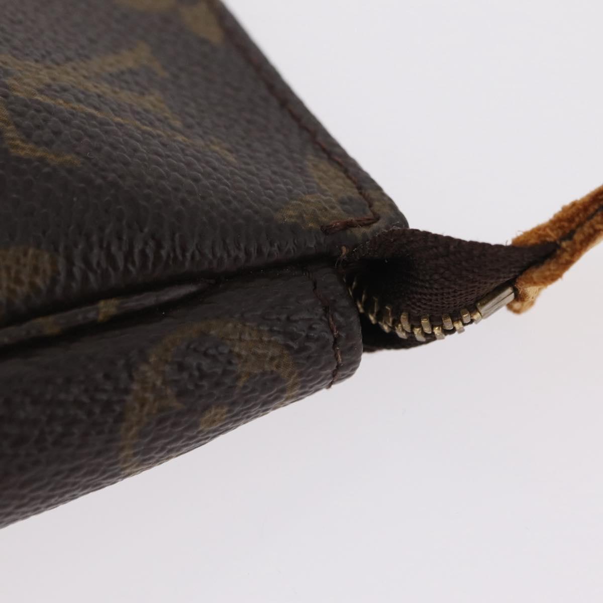 LOUIS VUITTON Monogram Pochette Accessoires Pouch M51980 LV Auth ka6612