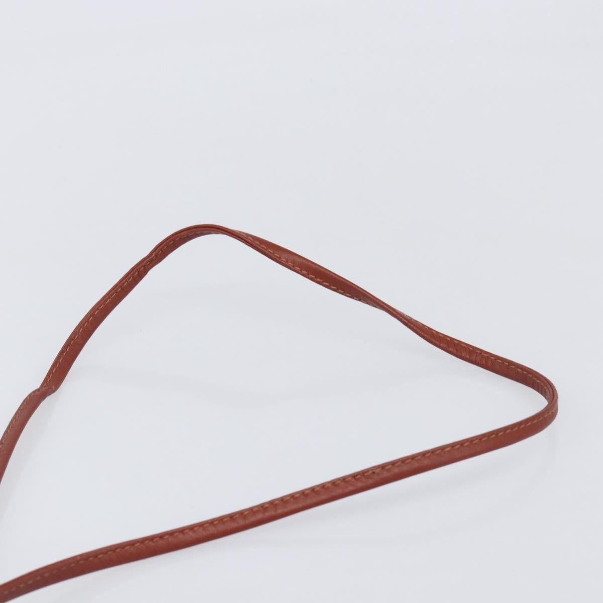 FENDI Zucca Canvas Mamma Baguette Shoulder Bag PVC Brown Black Auth ka6620