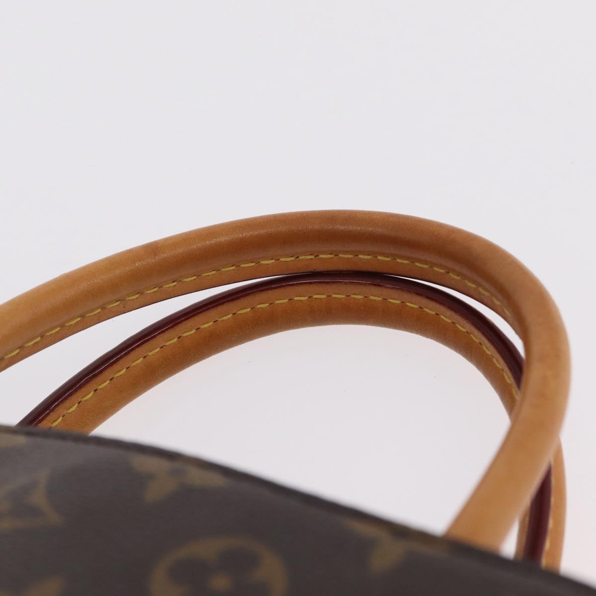 LOUIS VUITTON Monogram Montaigne BB Hand Bag 2way M41055 LV Auth ka6622V
