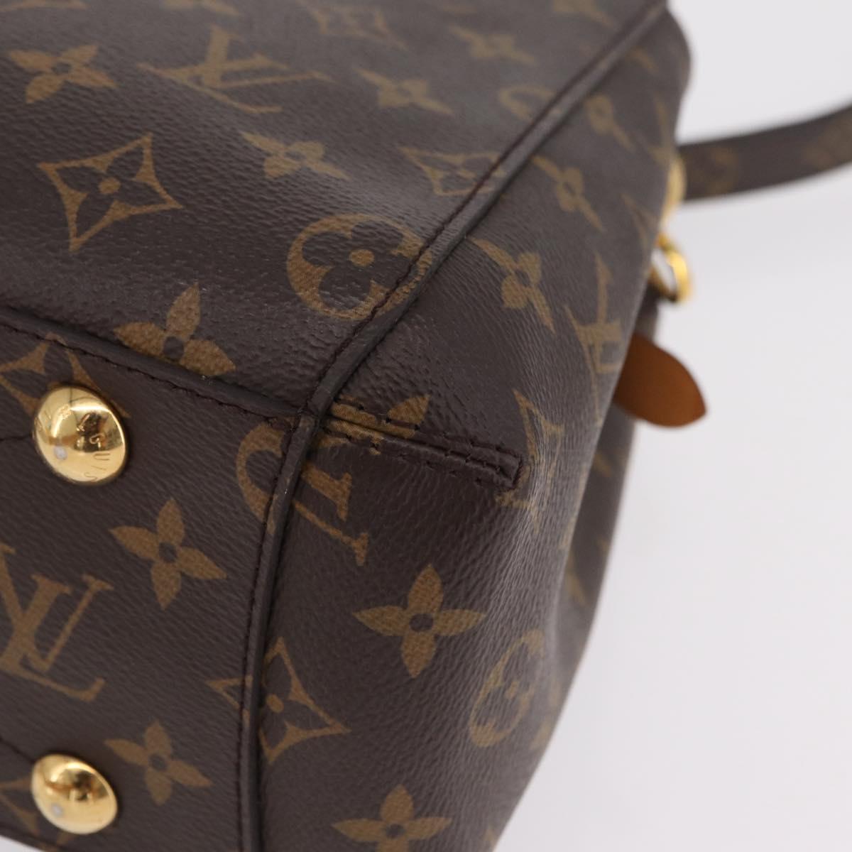 LOUIS VUITTON Monogram Montaigne BB Hand Bag 2way M41055 LV Auth ka6622V