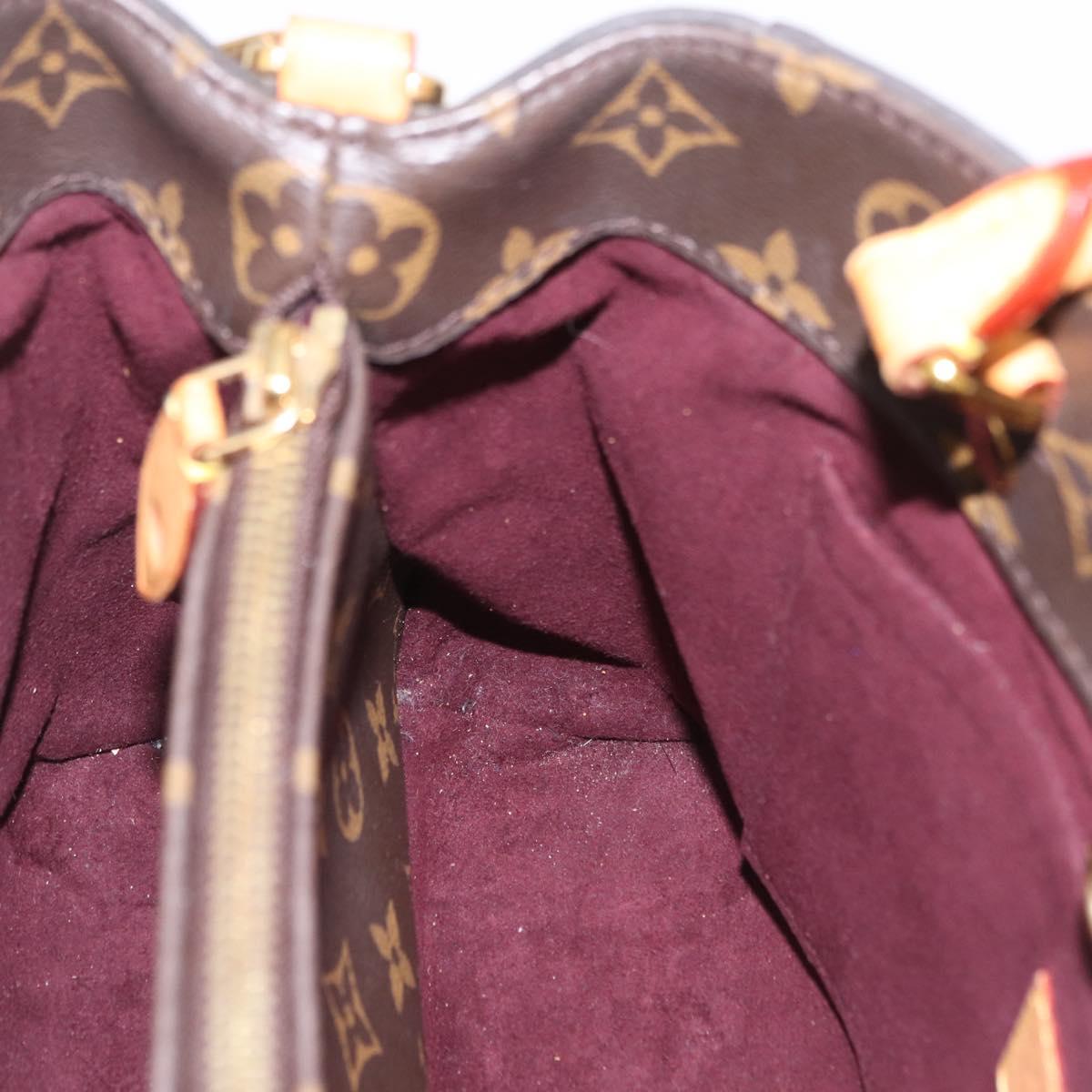 LOUIS VUITTON Monogram Montaigne BB Hand Bag 2way M41055 LV Auth ka6622V