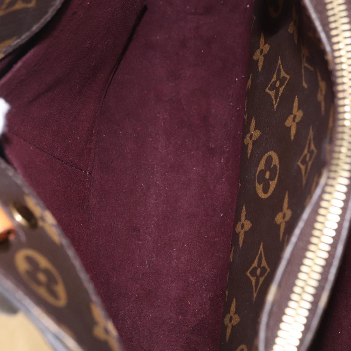 LOUIS VUITTON Monogram Montaigne BB Hand Bag 2way M41055 LV Auth ka6622V
