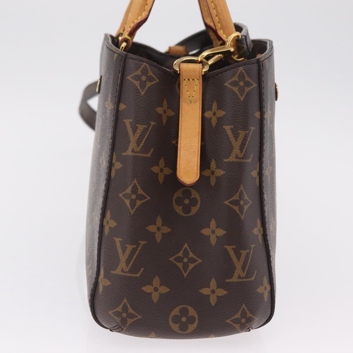 LOUIS VUITTON Monogram Montaigne BB Hand Bag 2way M41055 LV Auth ka6622V
