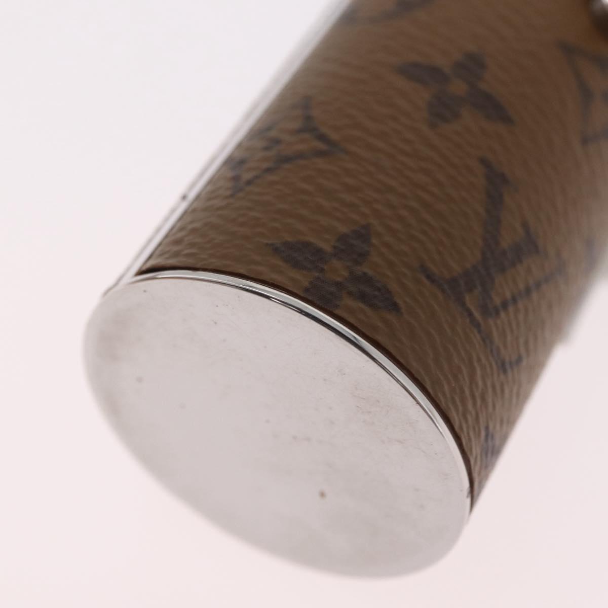 LOUIS VUITTON Monogram Reverse Lipstick Case Cosmetic Pouch MP2407 Auth ka6624