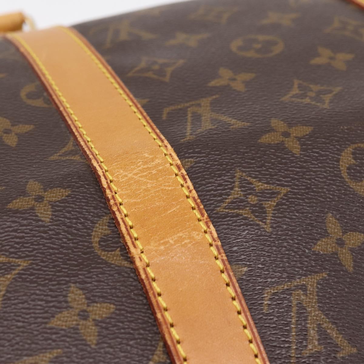 LOUIS VUITTON Monogram Keepall 50 Boston Bag M41426 LV Auth ka6644