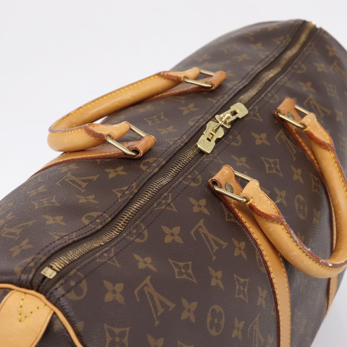 LOUIS VUITTON Monogram Keepall 50 Boston Bag M41426 LV Auth ka6644