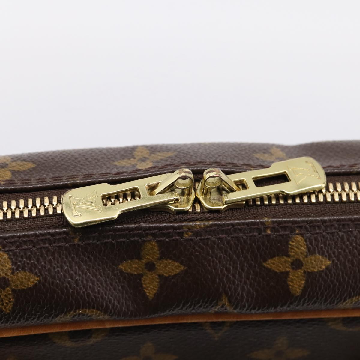 LOUIS VUITTON Monogram Porte Documents Pegas Hand Bag M53343 LV Auth ka6645