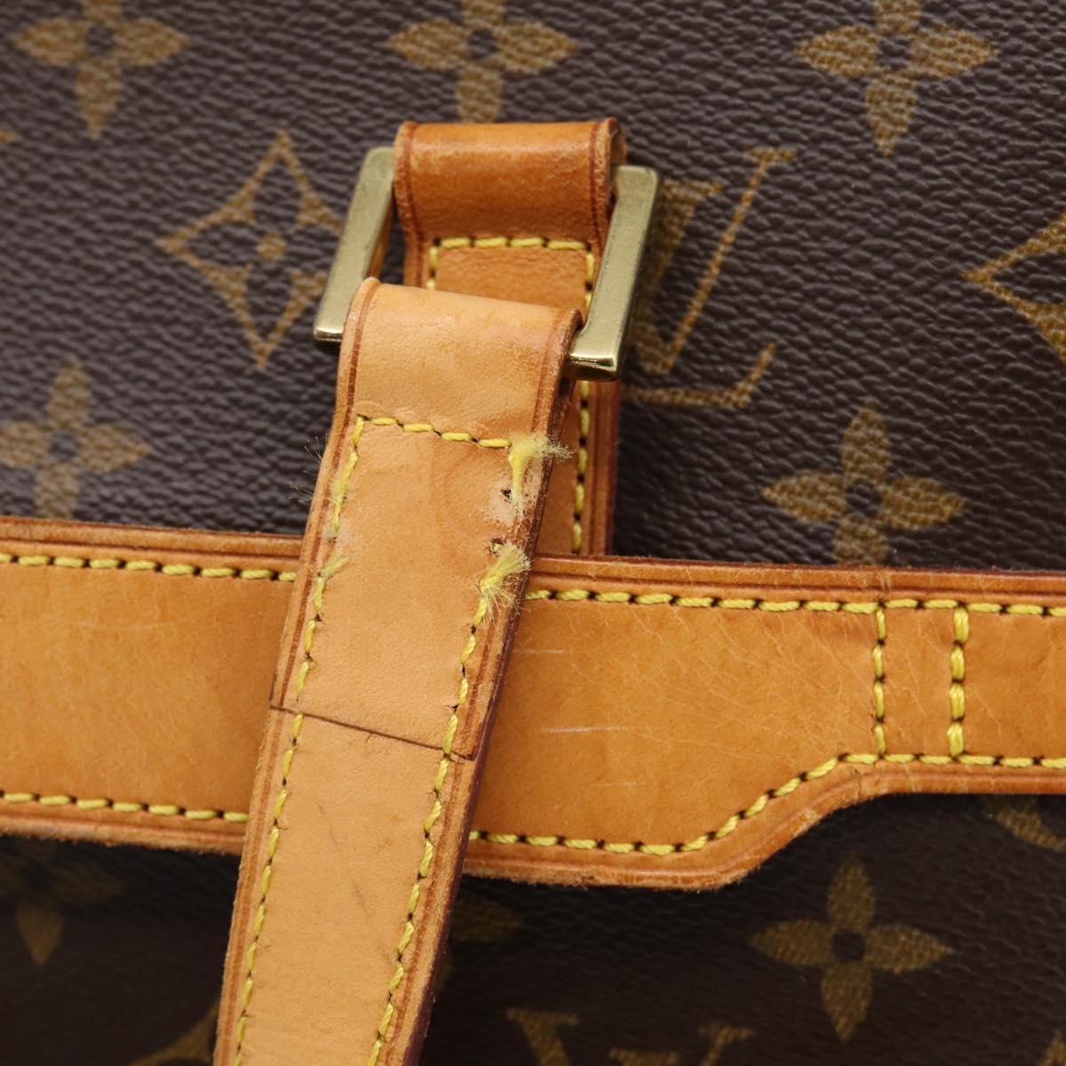 LOUIS VUITTON Monogram Porte Documents Pegas Hand Bag M53343 LV Auth ka6645