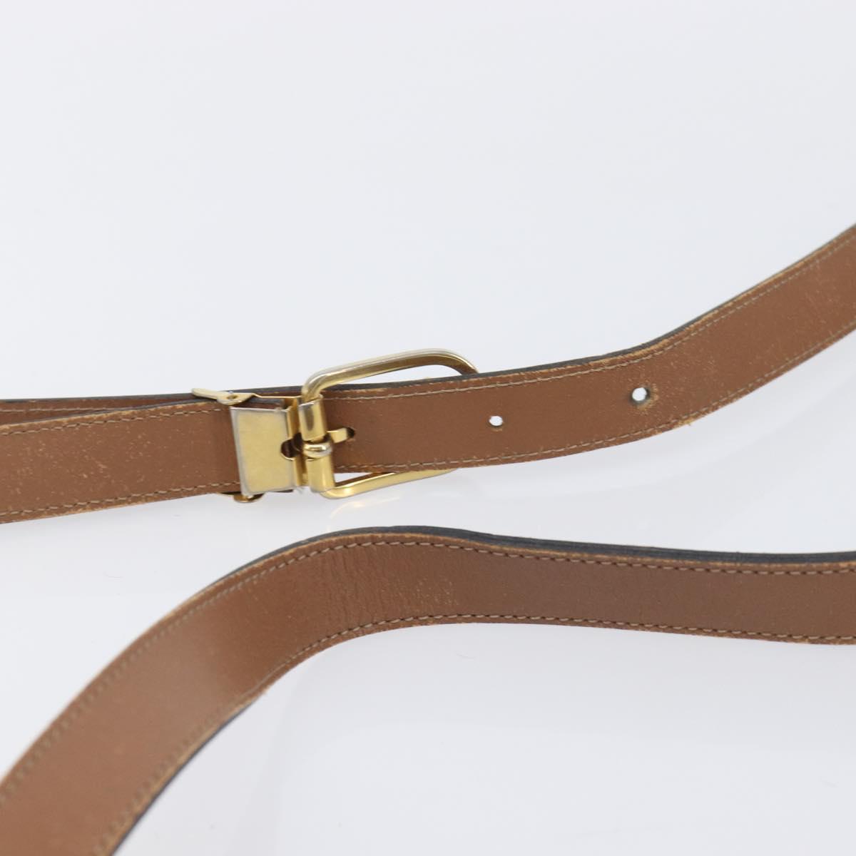 Christian Dior Honeycomb Canvas Shoulder Bag PVC Beige Gold Auth ka6648