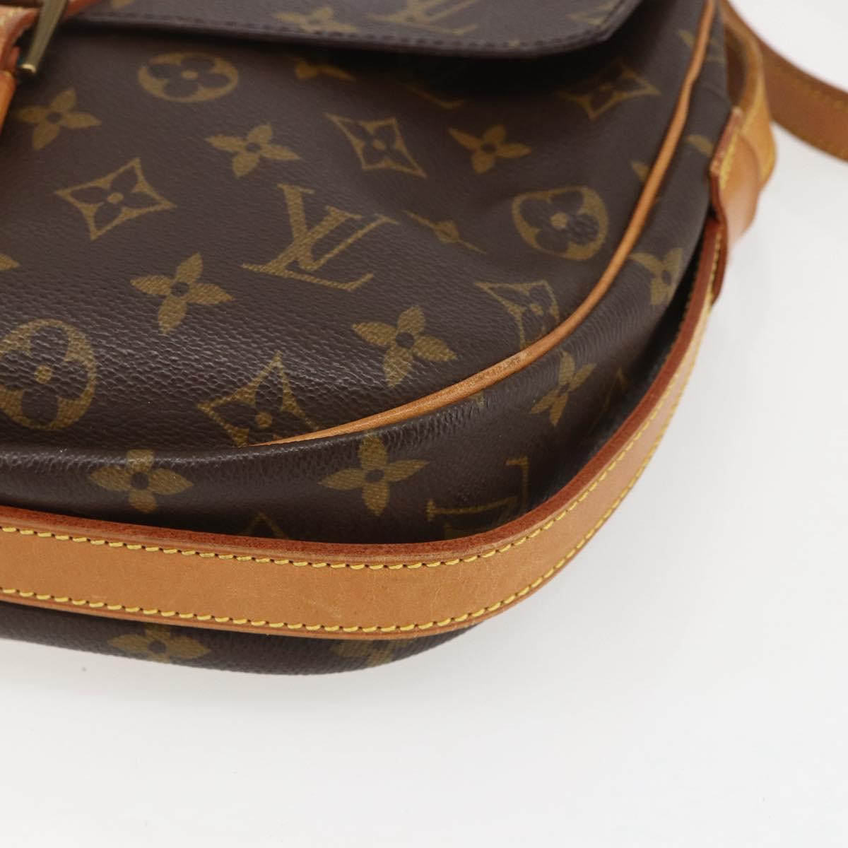 LOUIS VUITTON Monogram Jeune Fille GM Shoulder Bag M51225 LV Auth ka665A