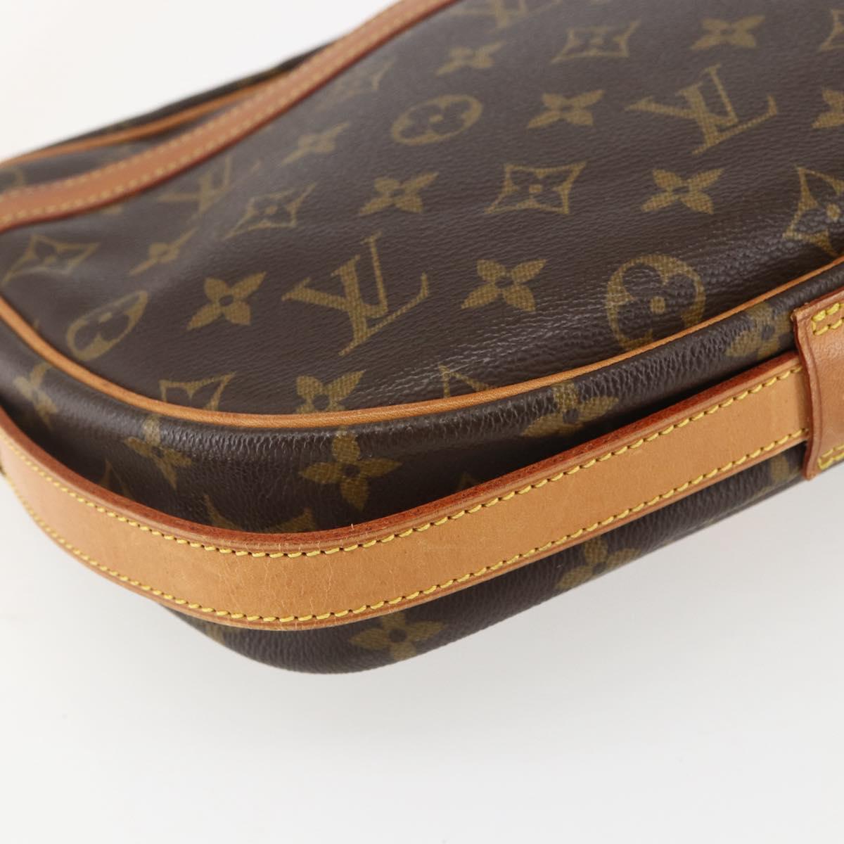 LOUIS VUITTON Monogram Jeune Fille GM Shoulder Bag M51225 LV Auth ka665