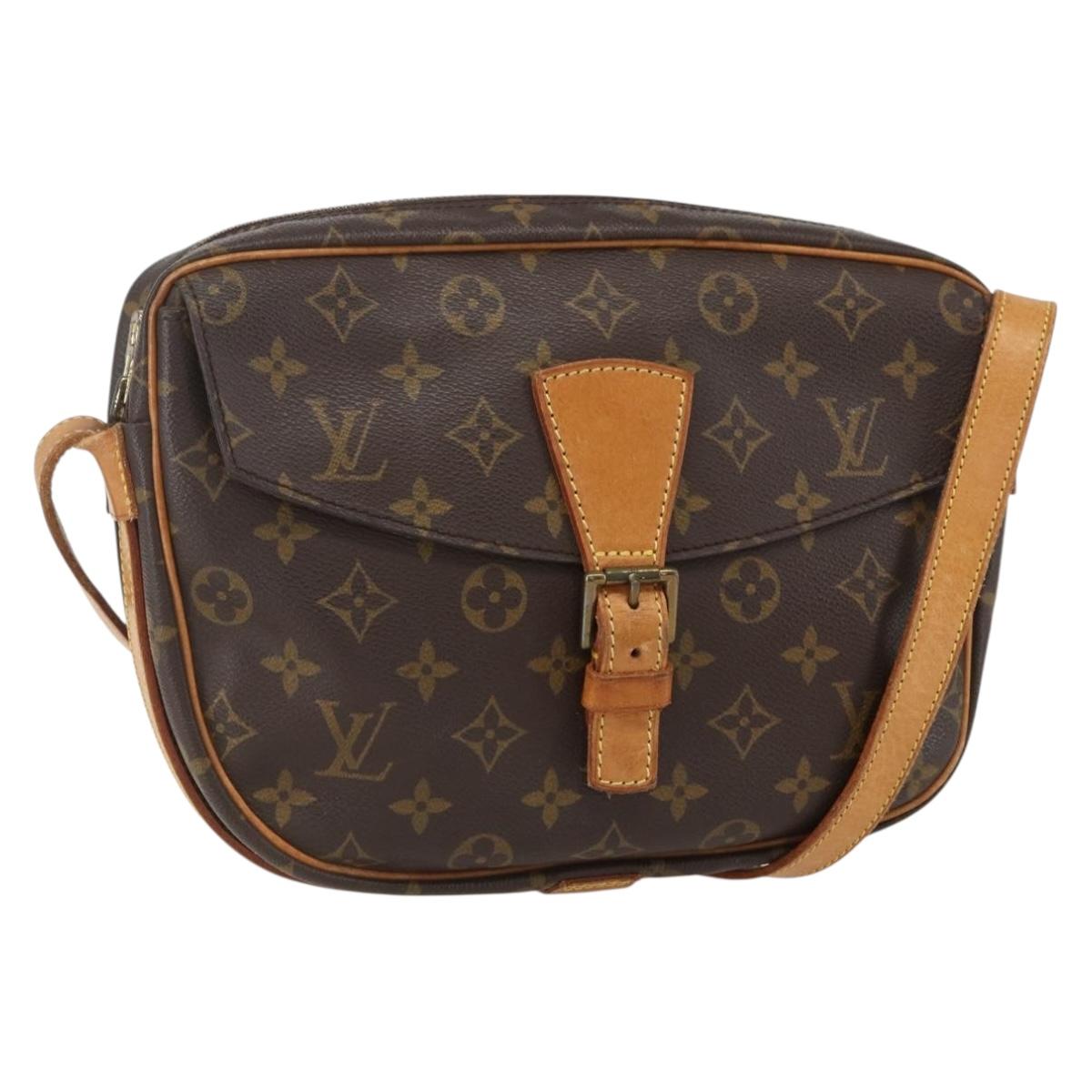 LOUIS VUITTON Monogram Jeune Fille GM Shoulder Bag M51225 LV Auth ka665