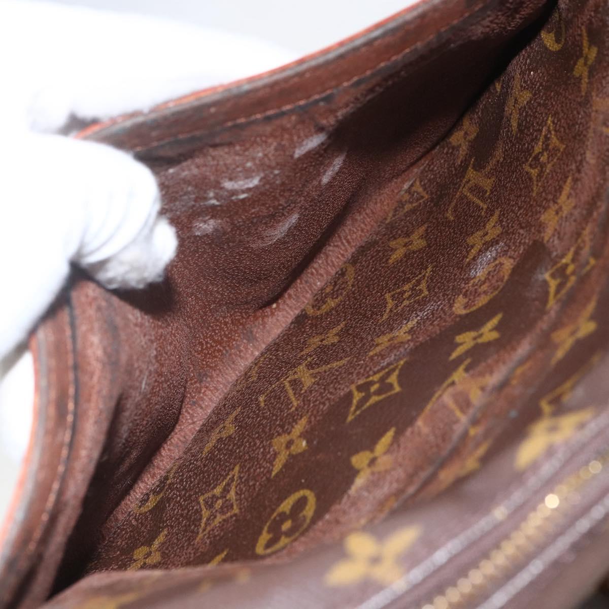 LOUIS VUITTON Monogram Jeune Fille GM Shoulder Bag M51225 LV Auth ka665