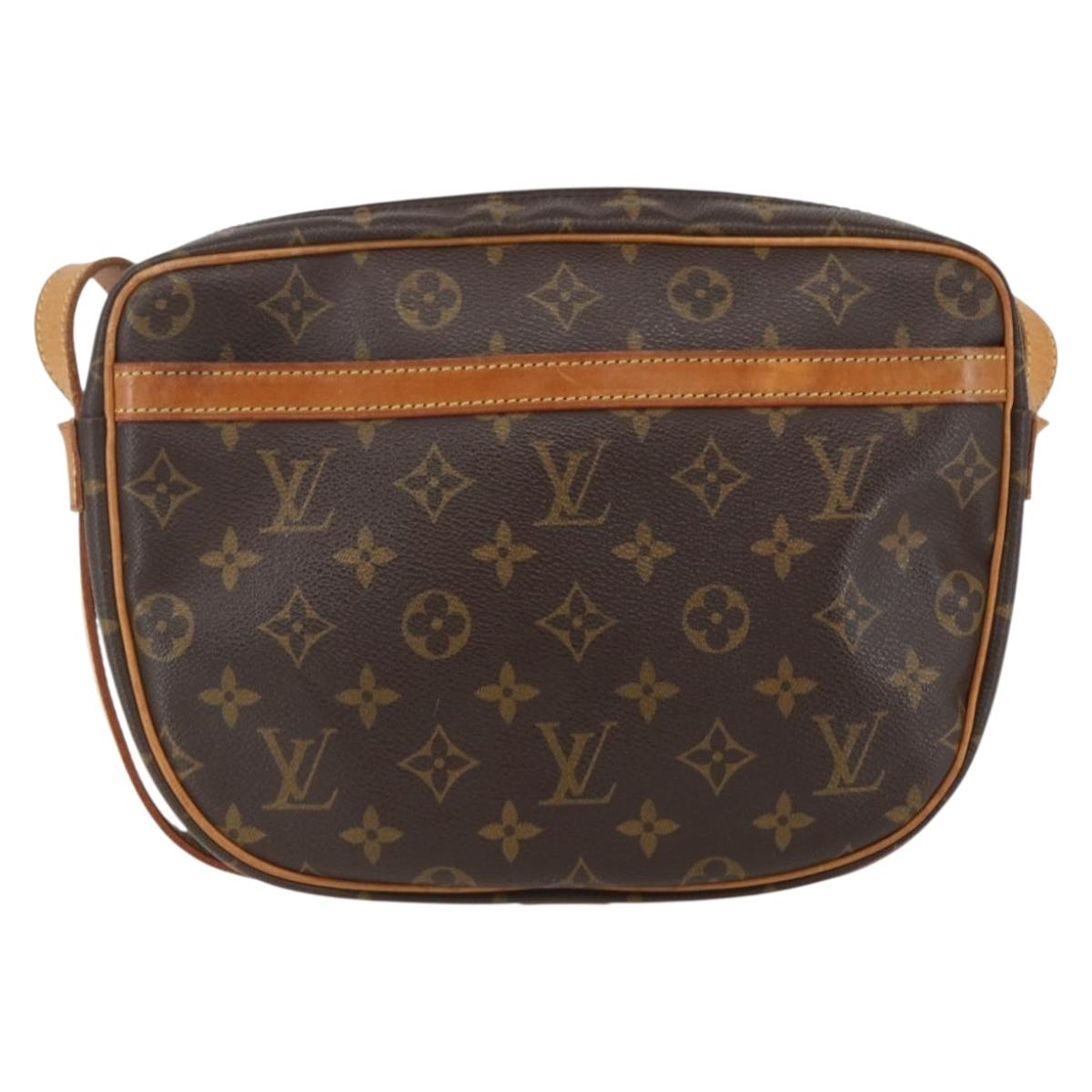 LOUIS VUITTON Monogram Jeune Fille GM Shoulder Bag M51225 LV Auth ka665