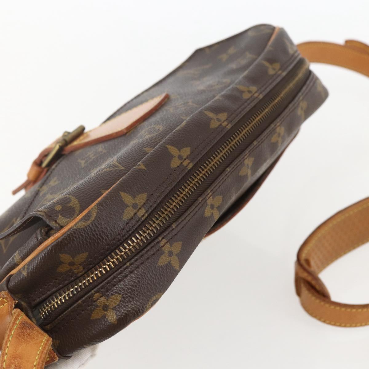 LOUIS VUITTON Monogram Jeune Fille GM Shoulder Bag M51225 LV Auth ka665