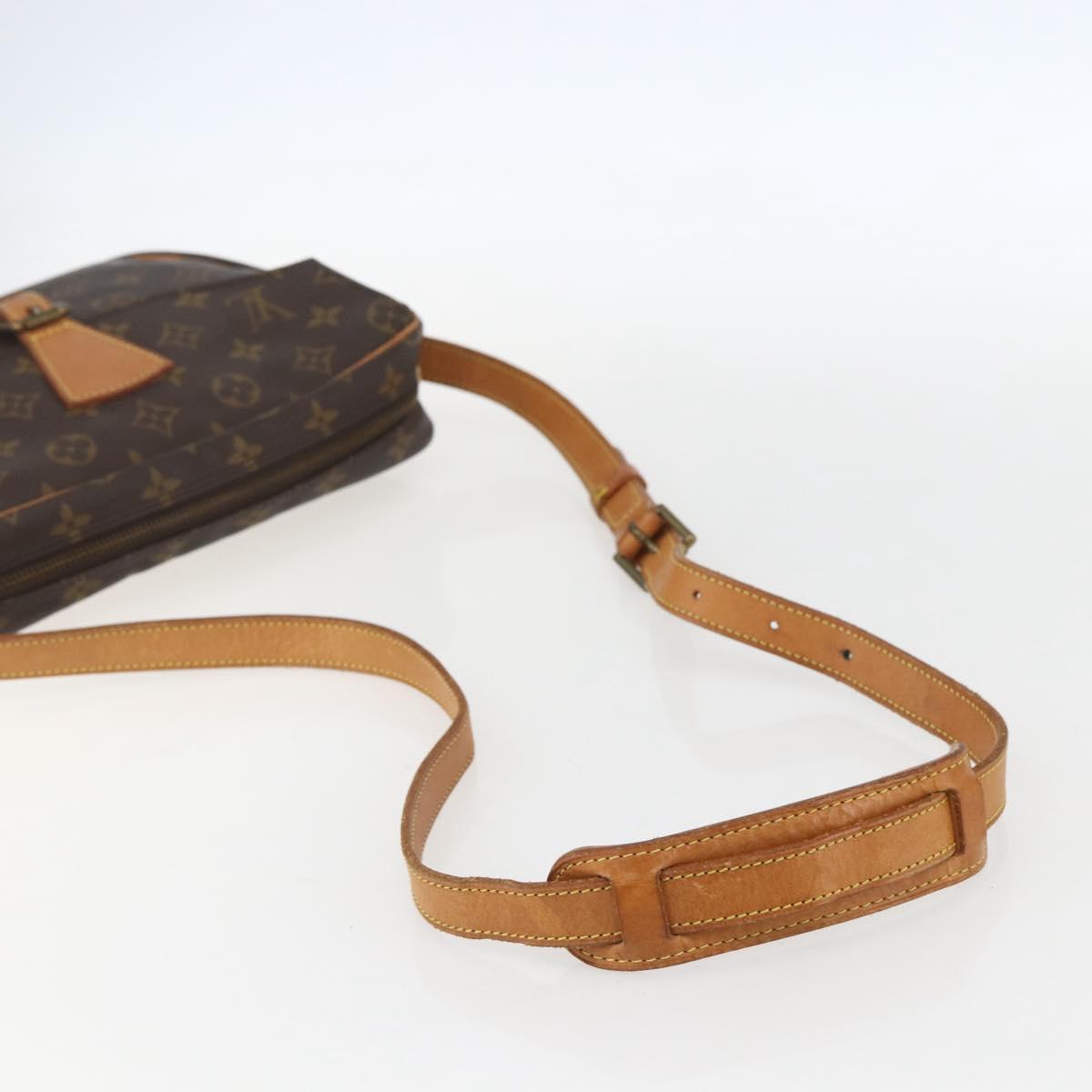 LOUIS VUITTON Monogram Jeune Fille GM Shoulder Bag M51225 LV Auth ka665A