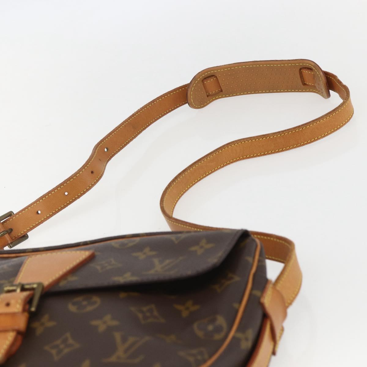 LOUIS VUITTON Monogram Jeune Fille GM Shoulder Bag M51225 LV Auth ka665A