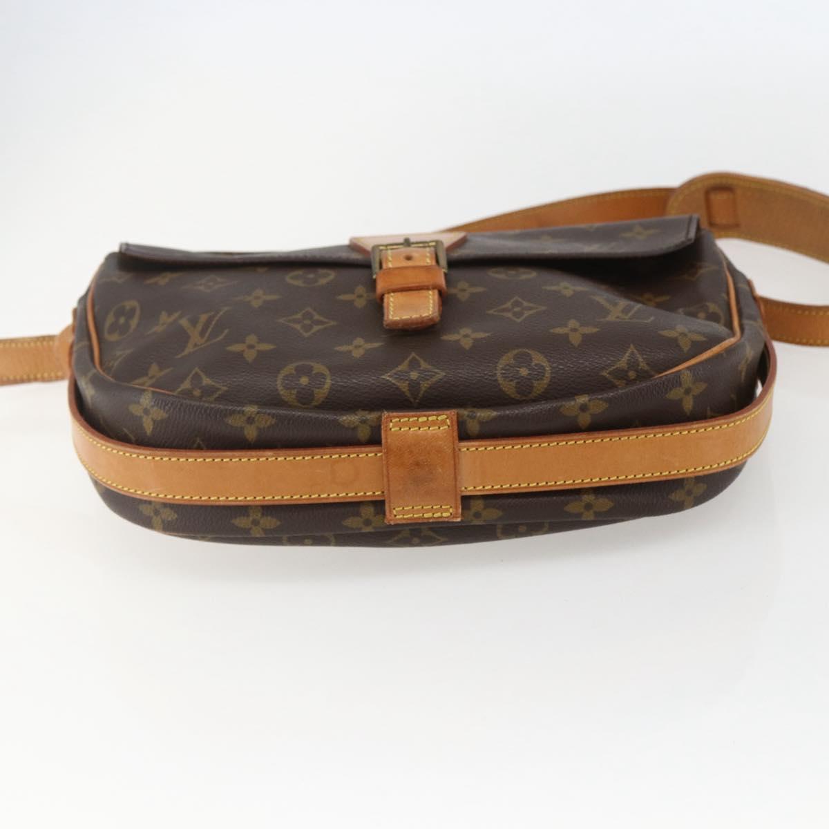 LOUIS VUITTON Monogram Jeune Fille GM Shoulder Bag M51225 LV Auth ka665