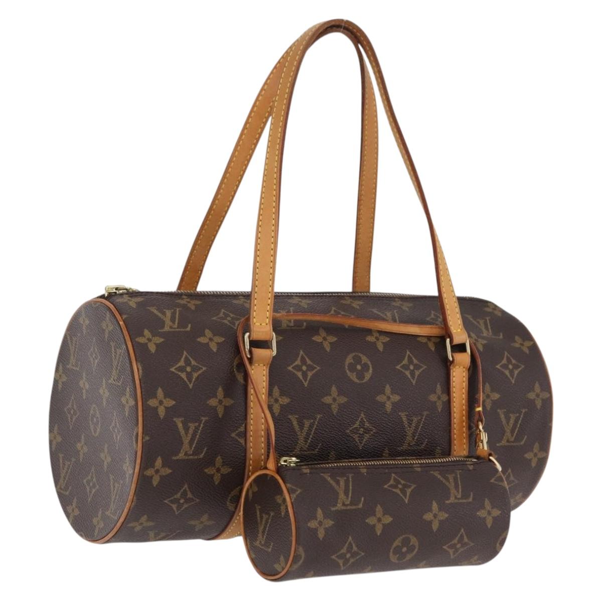 LOUIS VUITTON Monogram Papillon 30 Hand Bag M51365 LV Auth ka6658V