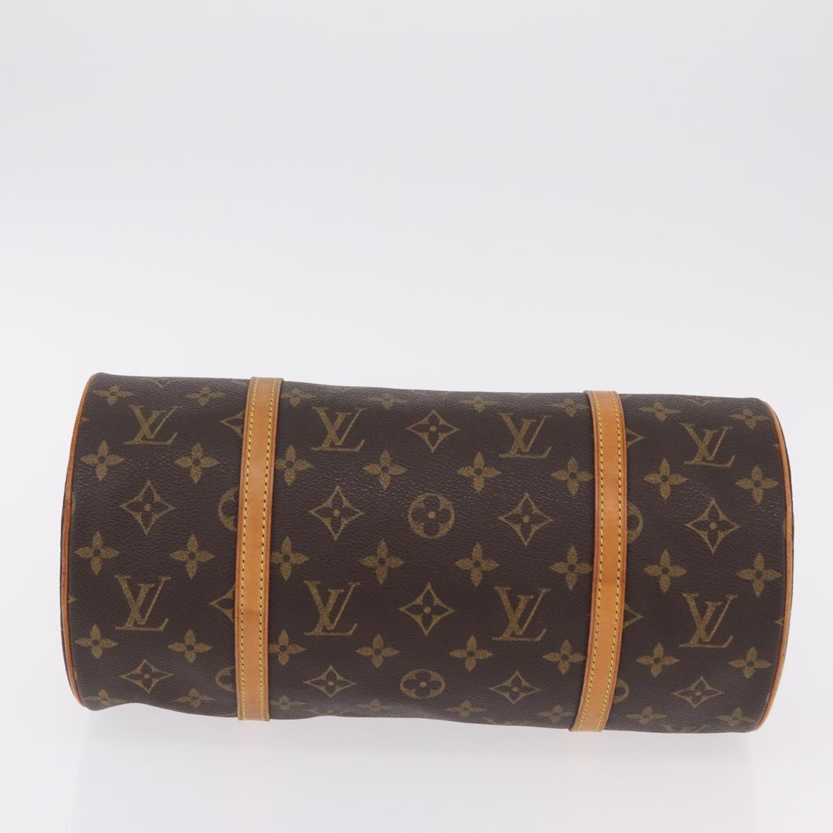 LOUIS VUITTON Monogram Papillon 30 Hand Bag M51365 LV Auth ka6658V