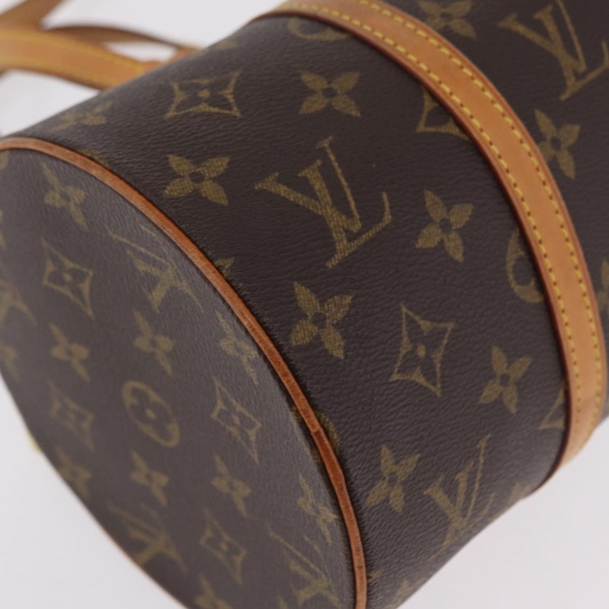 LOUIS VUITTON Monogram Papillon 30 Hand Bag M51365 LV Auth ka6658V