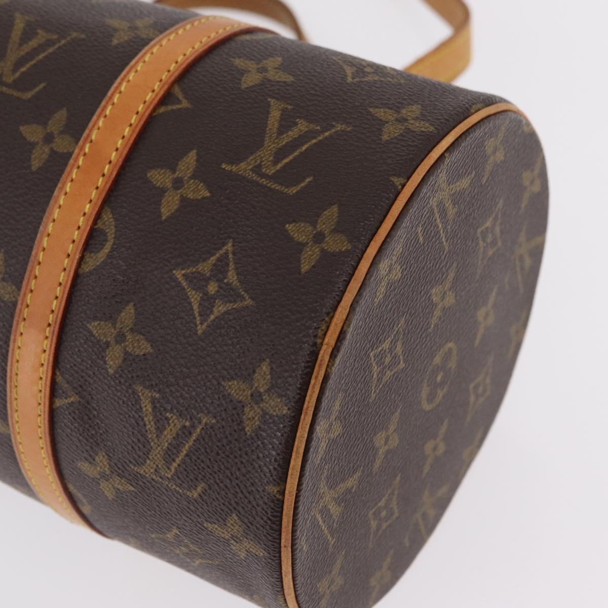 LOUIS VUITTON Monogram Papillon 30 Hand Bag M51365 LV Auth ka6658V
