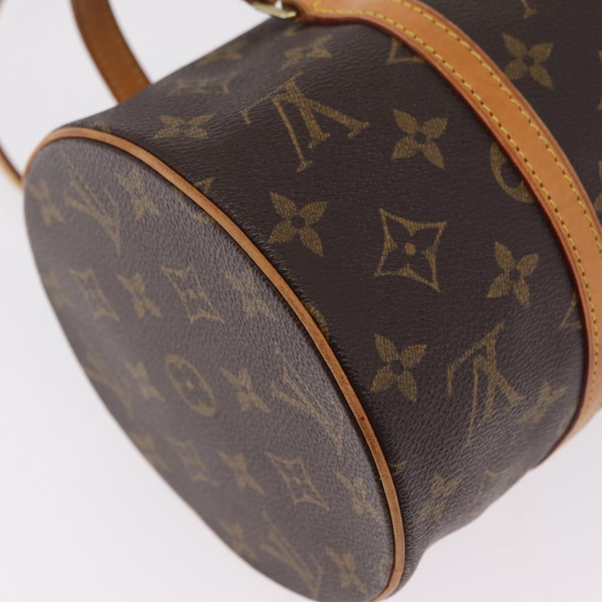 LOUIS VUITTON Monogram Papillon 30 Hand Bag M51365 LV Auth ka6658V