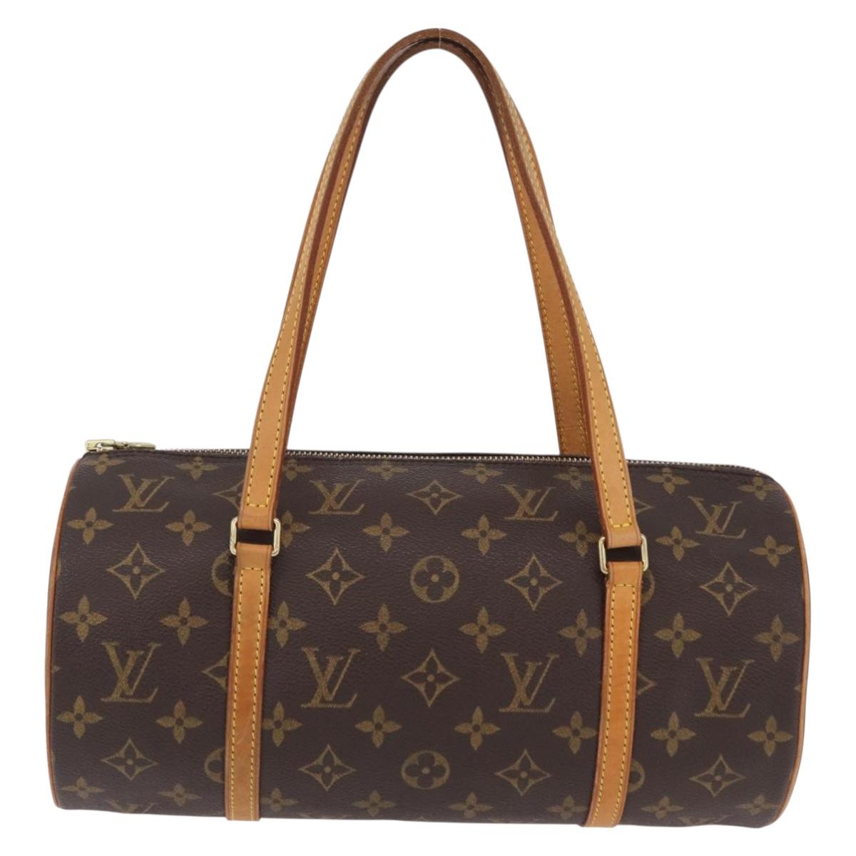 LOUIS VUITTON Monogram Papillon 30 Hand Bag M51365 LV Auth ka6658V