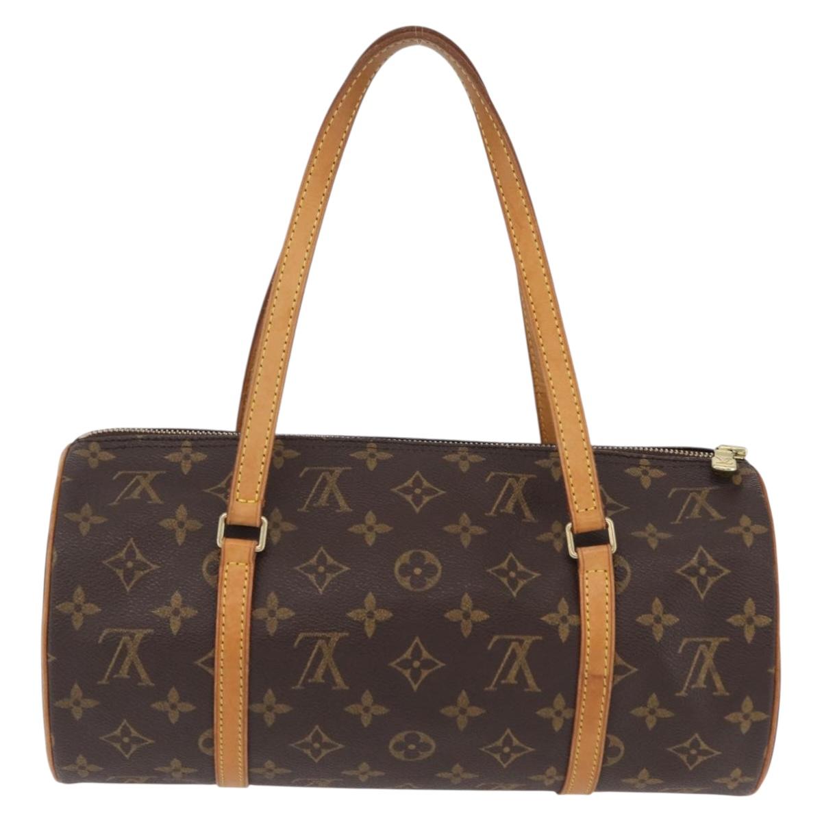 LOUIS VUITTON Monogram Papillon 30 Hand Bag M51365 LV Auth ka6658V