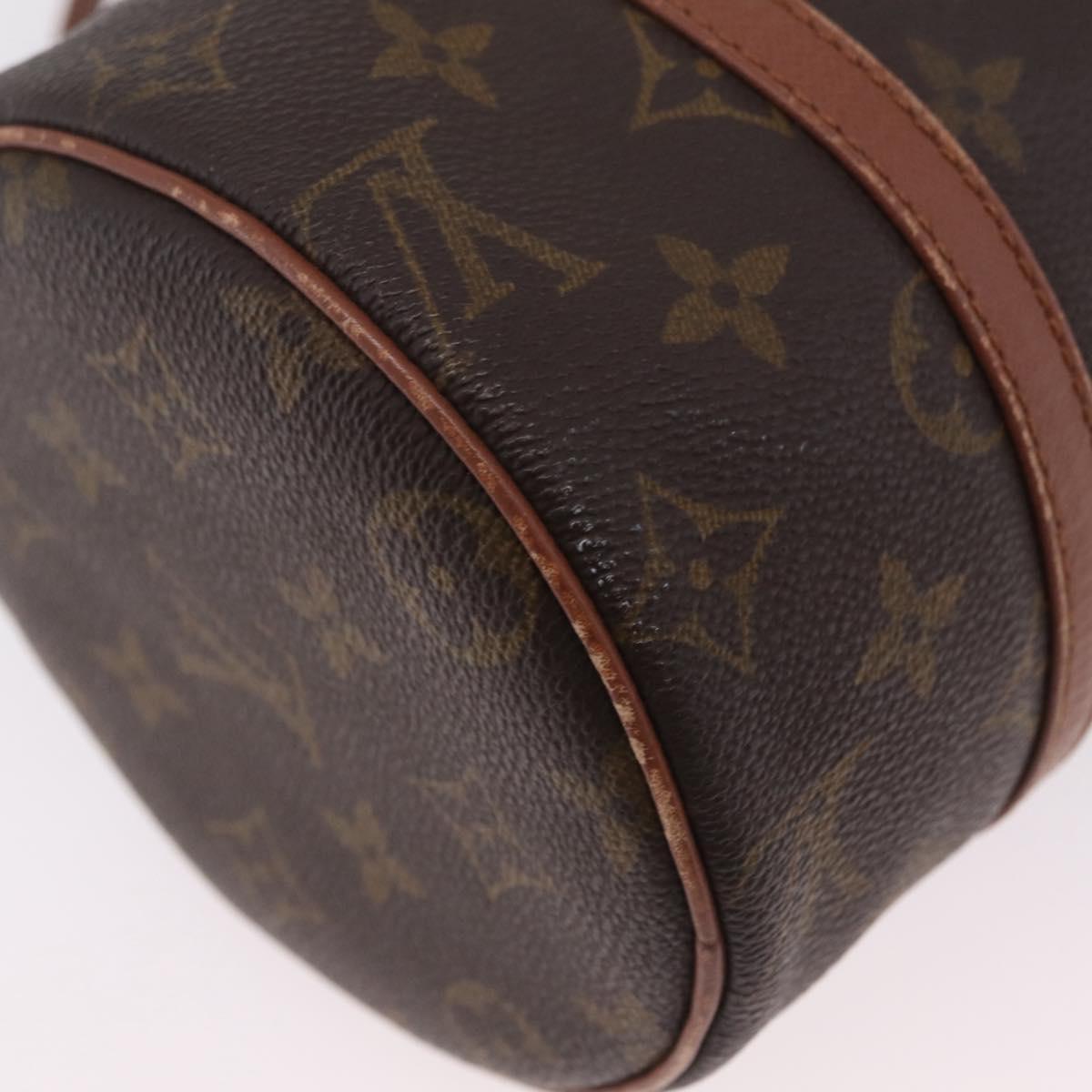 LOUIS VUITTON Monogram Papillon 26 Hand Bag M51386 LV Auth ka6659
