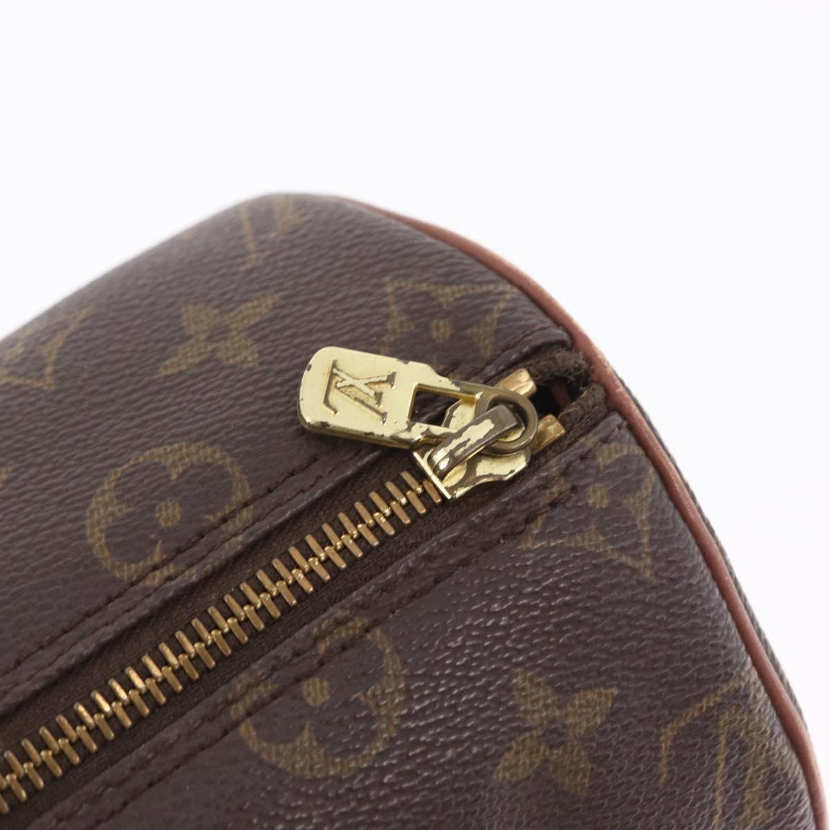 LOUIS VUITTON Monogram Papillon 26 Hand Bag M51386 LV Auth ka6659