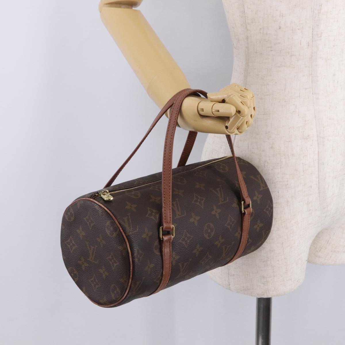 LOUIS VUITTON Monogram Papillon 26 Hand Bag M51386 LV Auth ka6659
