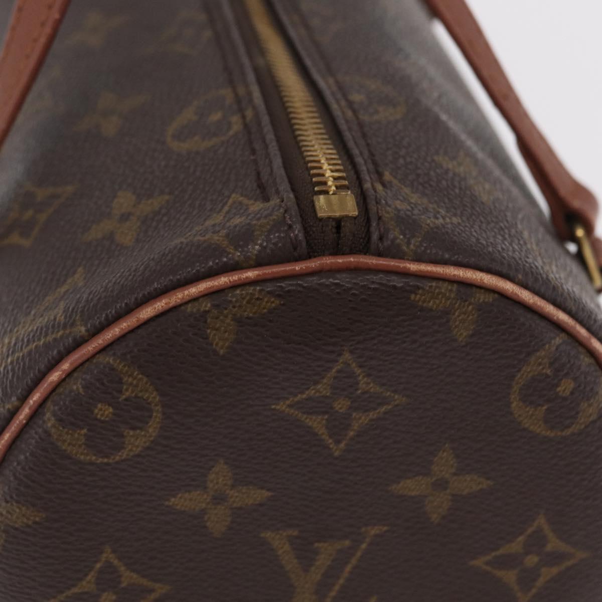 LOUIS VUITTON Monogram Papillon 26 Hand Bag M51386 LV Auth ka6659