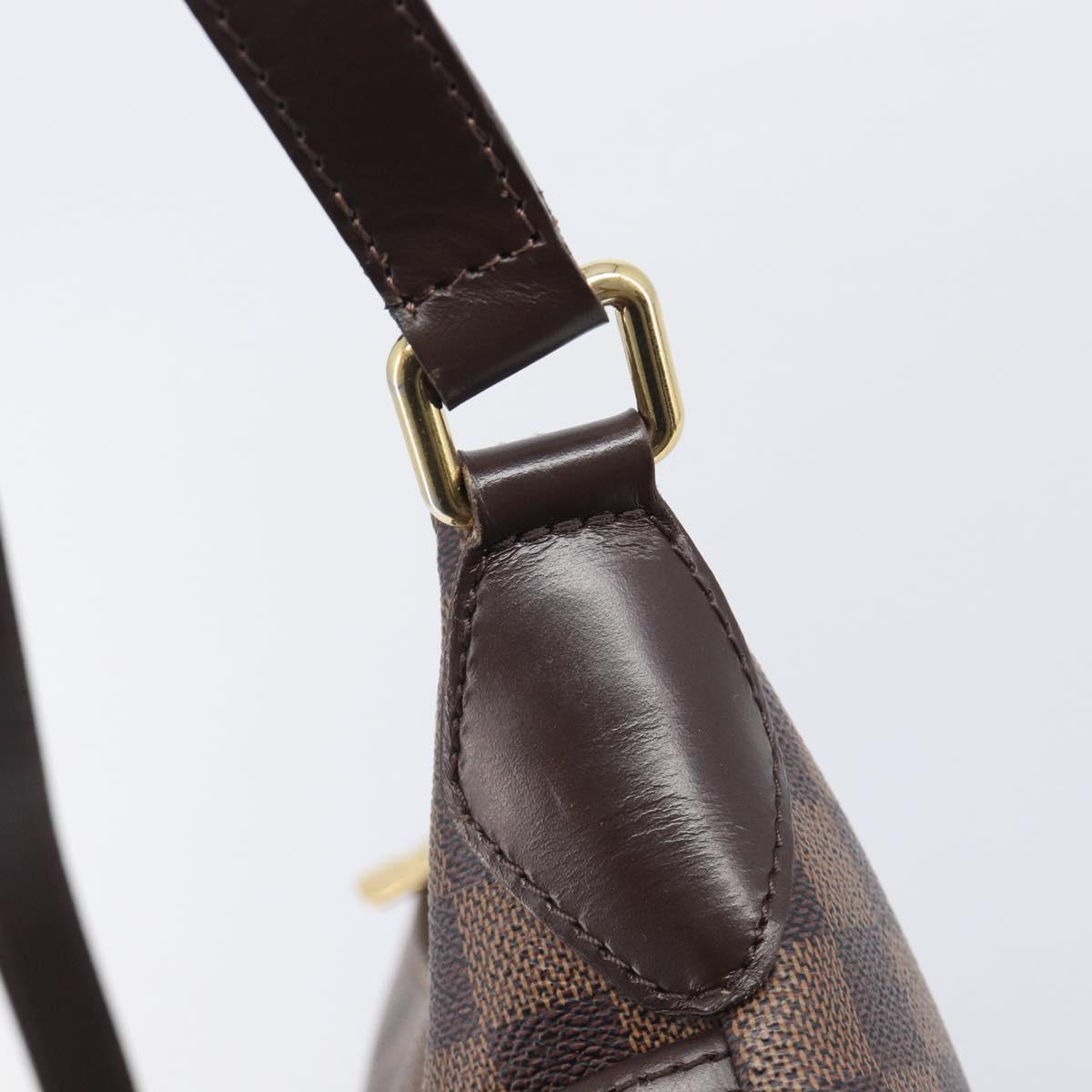 LOUIS VUITTON Damier Ebene Bloomsbury PM Shoulder Bag N42251 LV Auth ka6669A