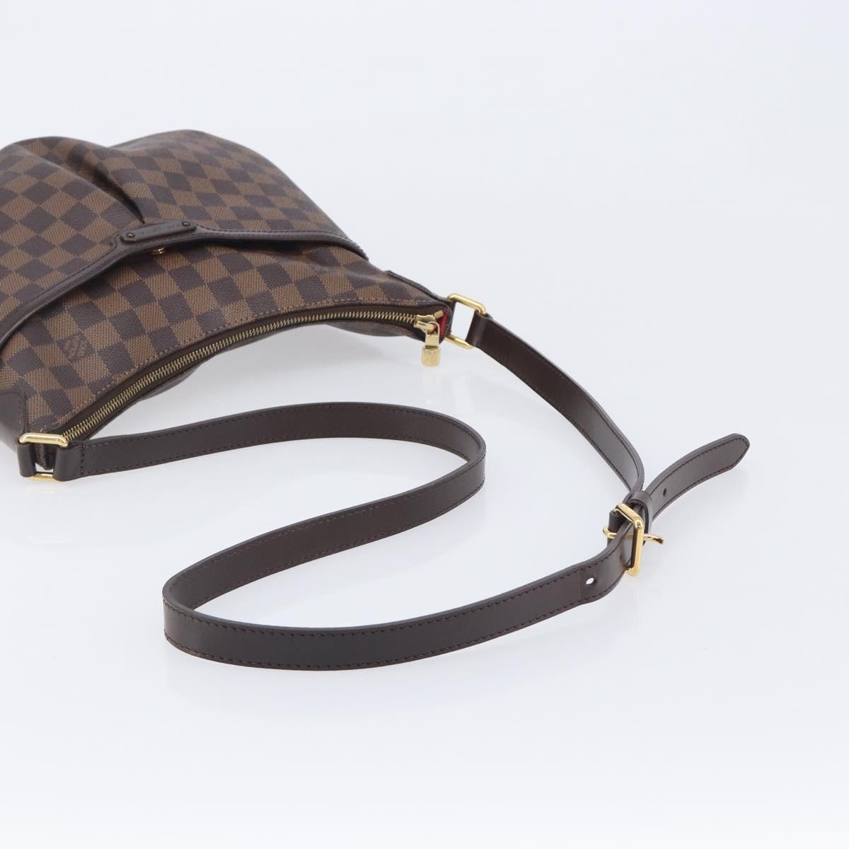 LOUIS VUITTON Damier Ebene Bloomsbury PM Shoulder Bag N42251 LV Auth ka6669A