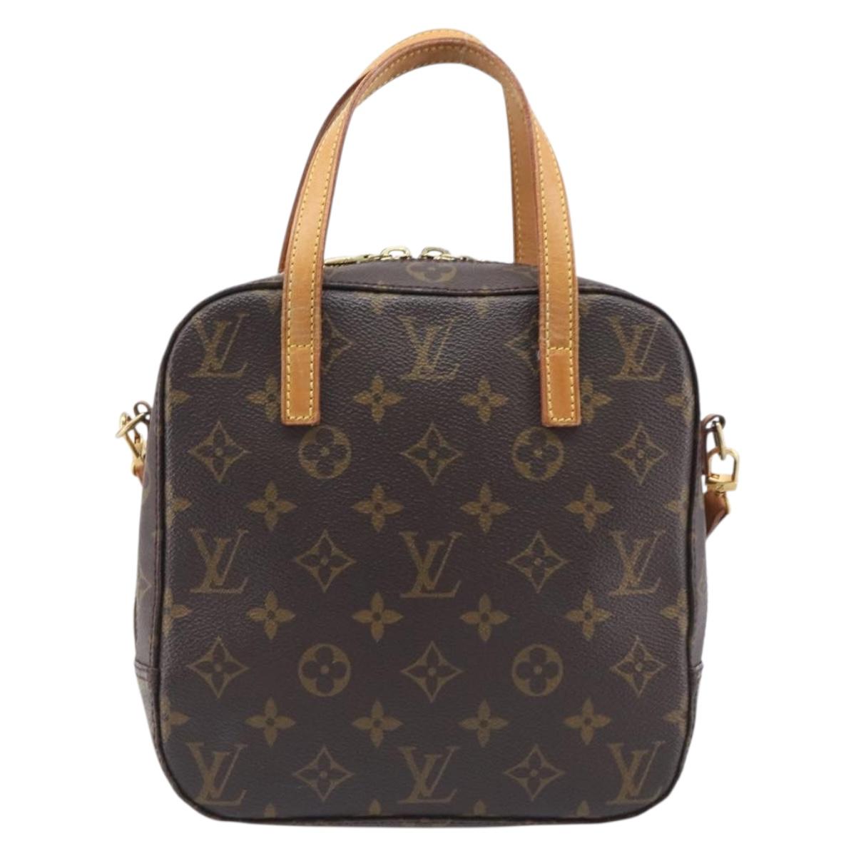 LOUIS VUITTON Monogram Spontini Hand Bag M47500 LV Auth ka6677A