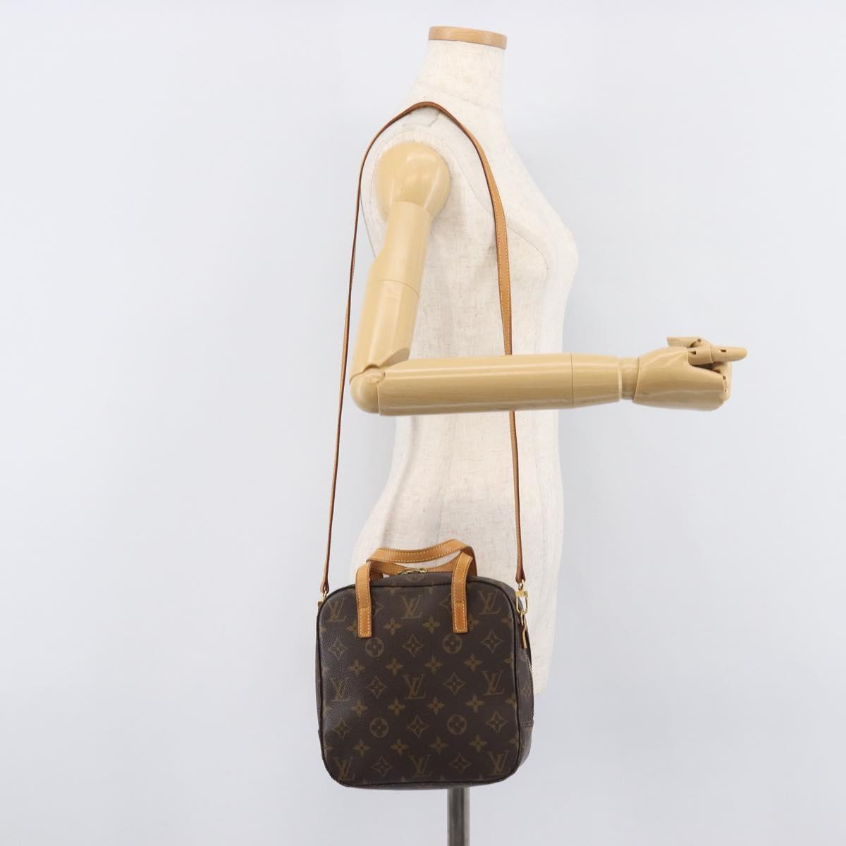 LOUIS VUITTON Monogram Spontini Hand Bag M47500 LV Auth ka6677A