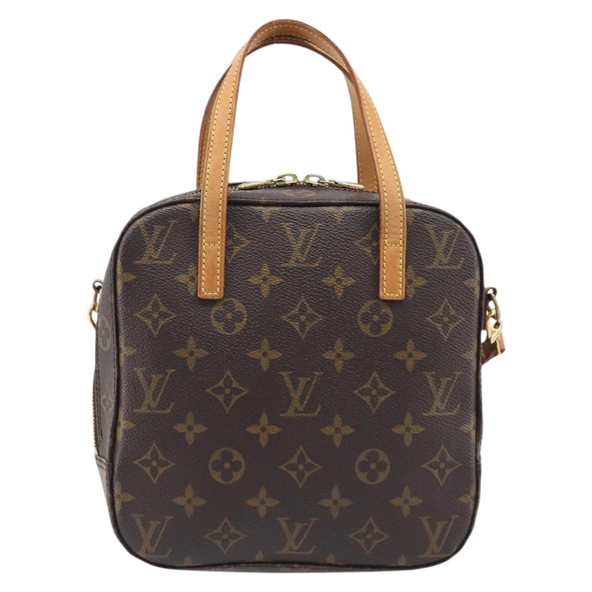 LOUIS VUITTON Monogram Spontini Hand Bag M47500 LV Auth ka6677A