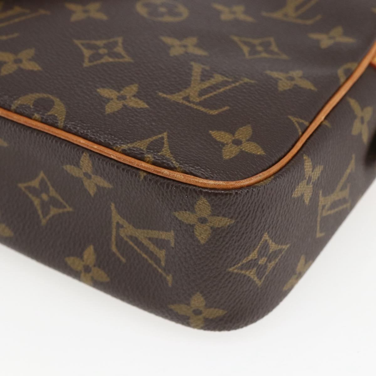 LOUIS VUITTON Monogram Compiegne 23 Clutch Bag M51847 LV Auth ka668